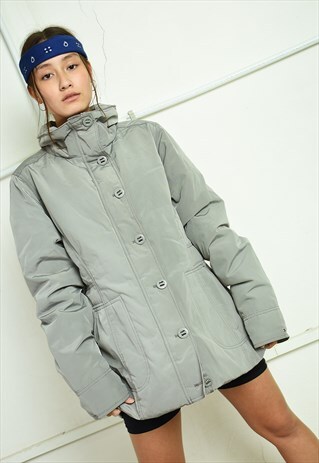 90'S RETRO TOMMY HILFIGER SPORTS PUFFER PADDED JACKET