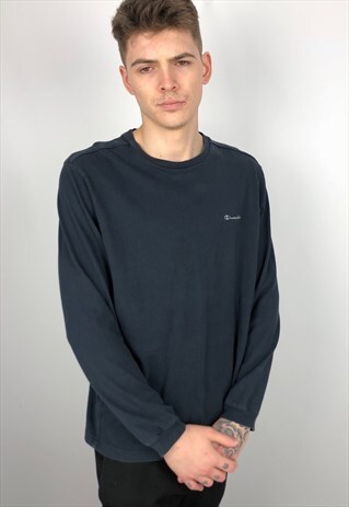 90S VINTAGE CHAMPION LONG SLEEVE T-SHIRT