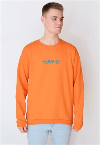 ORANGE LAY-Z (BLUE) SWEATSHIRT