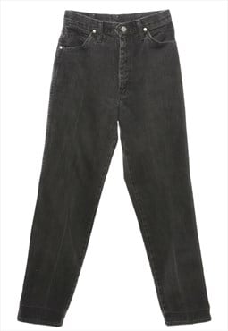 Black Wrangler Straight Fit Jeans - W27