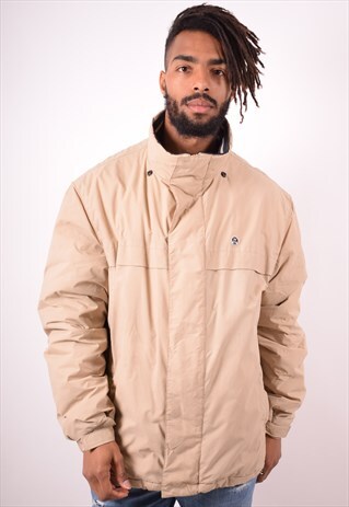 NORTH SAILS MENS VINTAGE JACKET XXL BROWN 90S