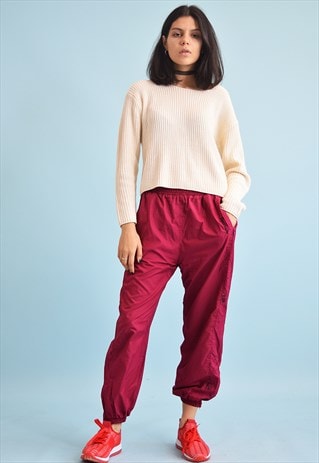 90'S RETRO REEBOK ATHLEISURE SPORTS TRACKSUIT BOTTOMS