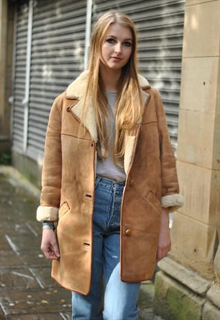 VINTAGE 70S SHEEPSKIN COAT