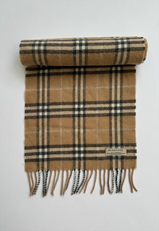 Vintage Burberry Lamswool Scarf
