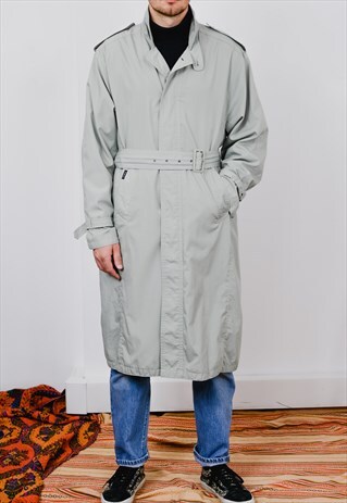 grey spring coat