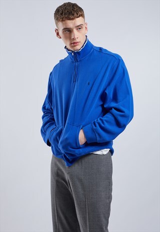 VINTAGE RALPH LAUREN 1/4 ZIP SWEATSHIRT