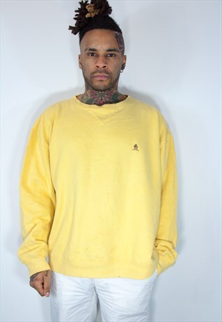 TOMMY HILFIGER SWEATSHIRT YELLOW