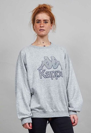 CLASSIC SUPER OVERSIZED VINTAGE KAPPA SWEATER