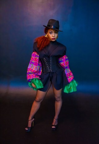KENTE DRAMA PUFFS