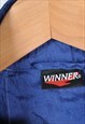 VINTAGE FESTIVAL SHELL SUIT JACKET RETRO BLOCK COLOUR XXL