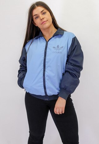 VINTAGE ADIDAS SHELL JACKET IN BLUE