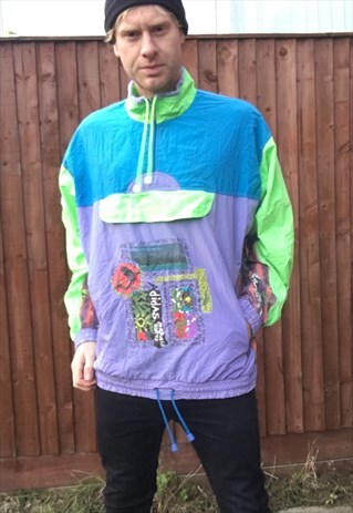 VINTAGE ADIDAS TRACKSUIT JACKERT SPORTS RETRO RAVE M 80S