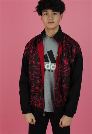 VINTAGE REVERSABLE TWO-WAY ADIDAS TRACKSUIT JACKET