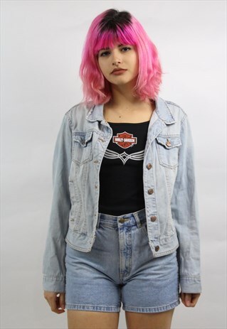 VINTAGE 90'S LIGHT DENIM JACKET