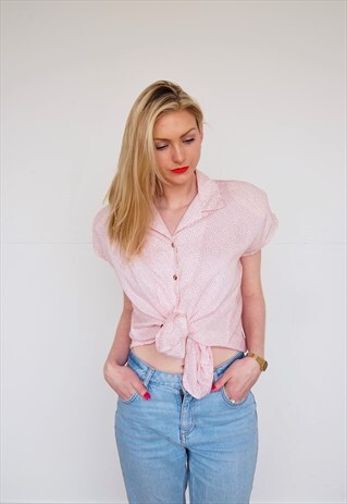 POLKA DOT BLOUSE