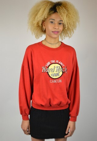 VINTAGE 90'S HARD ROCK CAFE SWEATSHIRT