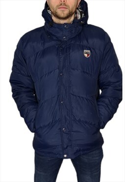 Tommy Hilfiger Puffer Jacket With Hood Size Large