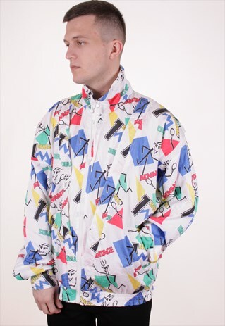 90S VINTAGE FRED PERRY SHELL JACKET AA8729