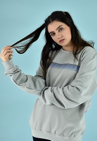 G&G UNISEX MOONDUST/BLUE FADE SWEAT