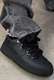 GOTHIC SNEAKERS BUTTERFLY SHOES HIGH PLATFORM SKATER SHOES