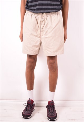 POLO RALPH LAUREN MENS VINTAGE SHORTS XXL BEIGE 90S
