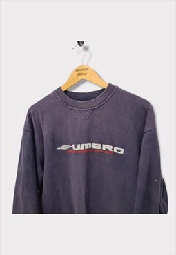 Vintage Umbro Spellout Sweatshirt Jumper Embroidered 