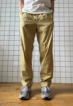 Vintage BURBERRY Pants Suit Trousers 90s Beige