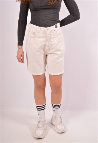 VINTAGE VERSACE SHORTS WHITE