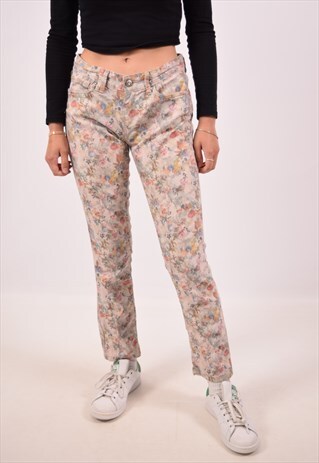 VINTAGE PEPE JEANS JEANS SLIM FLORAL MULTI