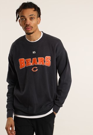 VINTAGE NFL PRINTED CHICAGO BEARS SWEATSHIRT