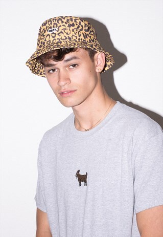 GOAT EMBROIDERED GREY TEE