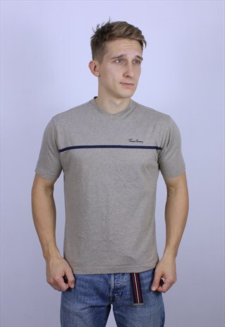 VINTAGE MENS THOMAS BURBERRY LOGO T-SHIRT TOP