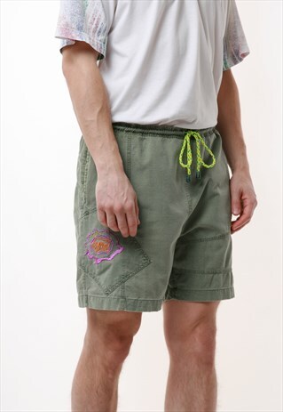 90S VINTAGE COTTON AMERICAN OLDSCHOOL SUMMER SHORTS 17174