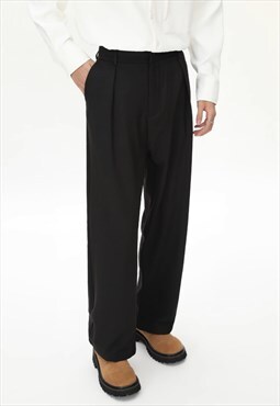 Men's Basic silky trousers AW2023 VOL.1