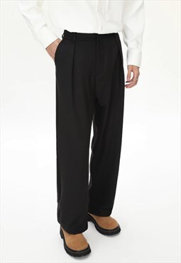 Men's Basic silky trousers A VOL.1