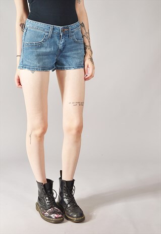 VINTAGE LEVI'S DENIM SHORTS DARK BLUE