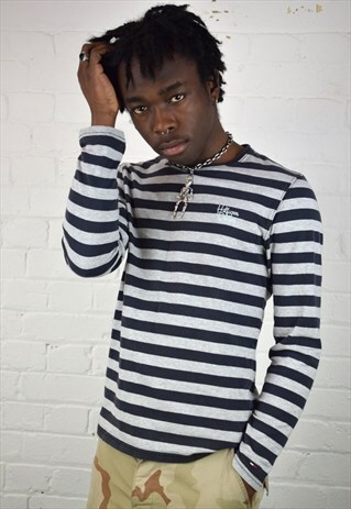 VINTAGE 90'S TOMMY HILFIGER STRIPED TOP
