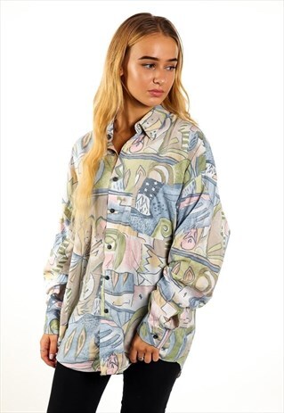 VINTAGE PATTERNED SHIRT S843