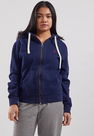 VINTAGE RALPH LAUREN ZIP-UP HOODIE