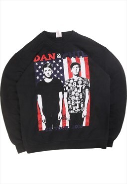 Vintage 90's Gildan Sweatshirt Dan and Phil Crewneck