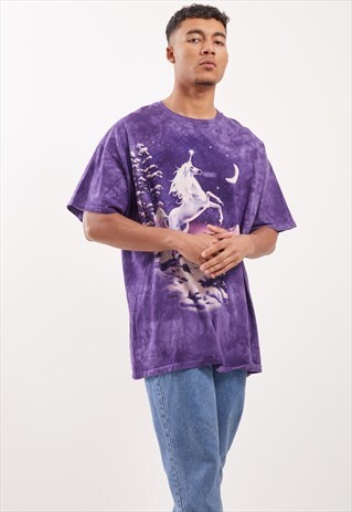 VINTAGE UNICORN PRINT T-SHIRT