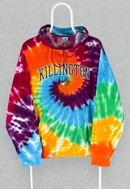 Vintage Killington Vermont Tie Dye Hoodie Mens Medium