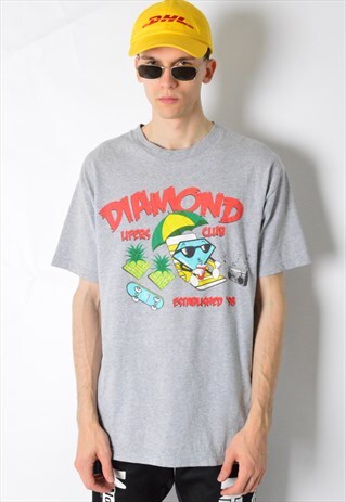 GREY PARTY SKATE T-SHIRT