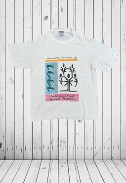 VINTAGE 1997 Special Olympics Minneapolis T-Shirt 