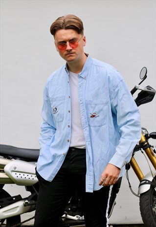 Peanuts USA Vintage Lightwash Denim Shirt