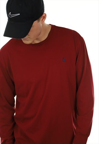 VINTAGE RALPH LAUREN SMALL LOGO LONG SLEEVE T SHIRT TEE