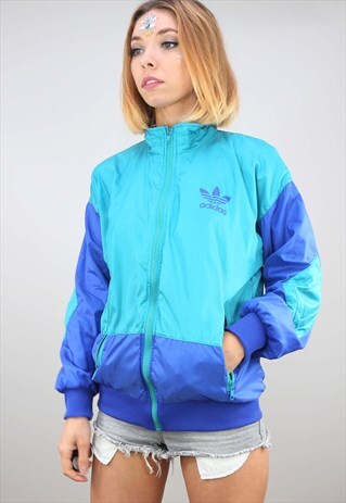 VINTAGE OVERSIZED ADIDAS FESTIVAL SHELL WINDBREAKER JACKET