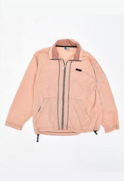 Vintage 90's Asics Tracksuit Top Jacket Oversize Pink