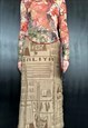 Jean Paul gaultier rare y2k faces print vintage top