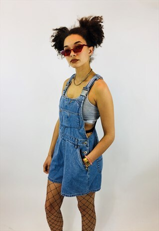 VINTAGE DENIM DUNGAREES